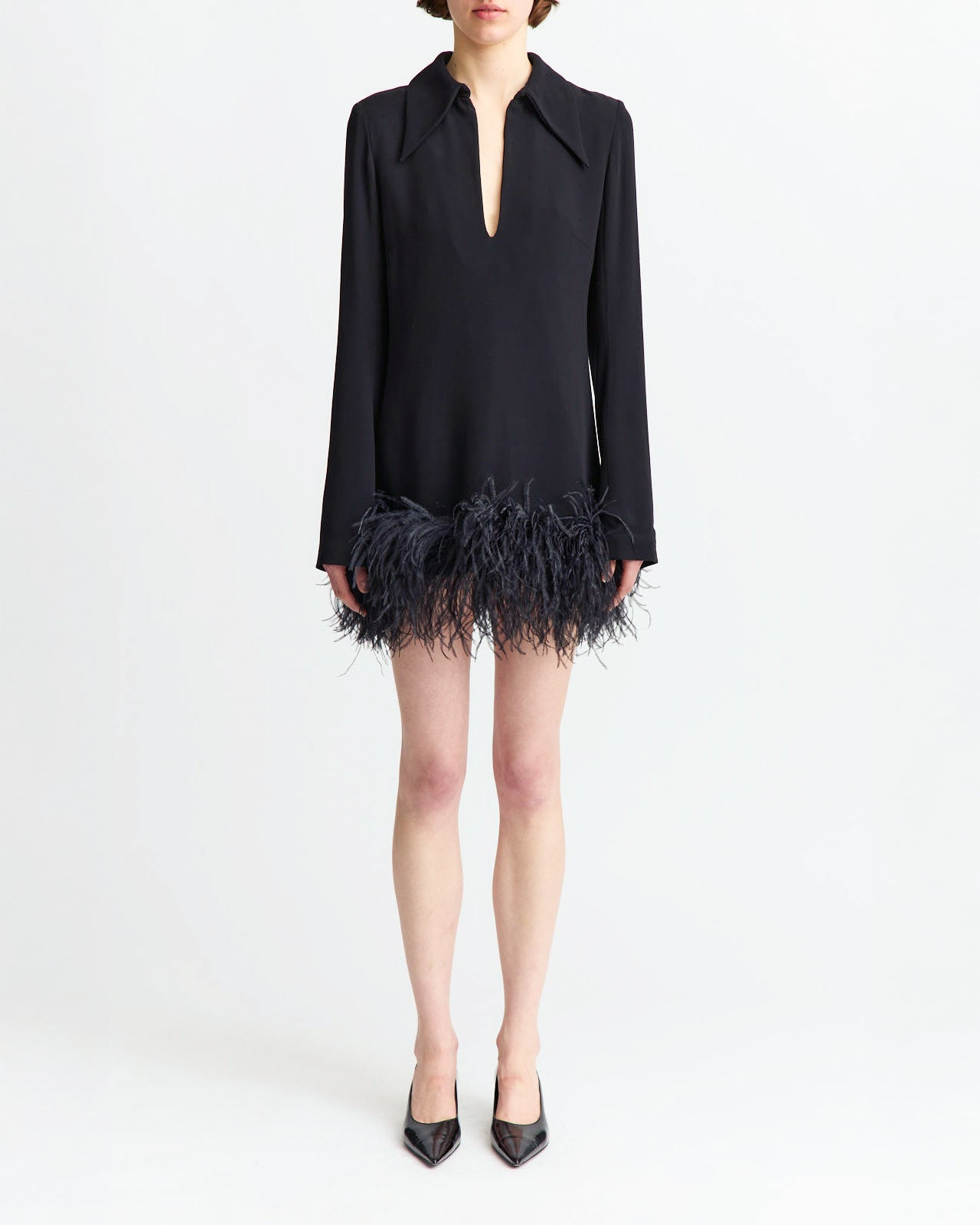 MICHELE MINI DRESS IN CREPE - 2