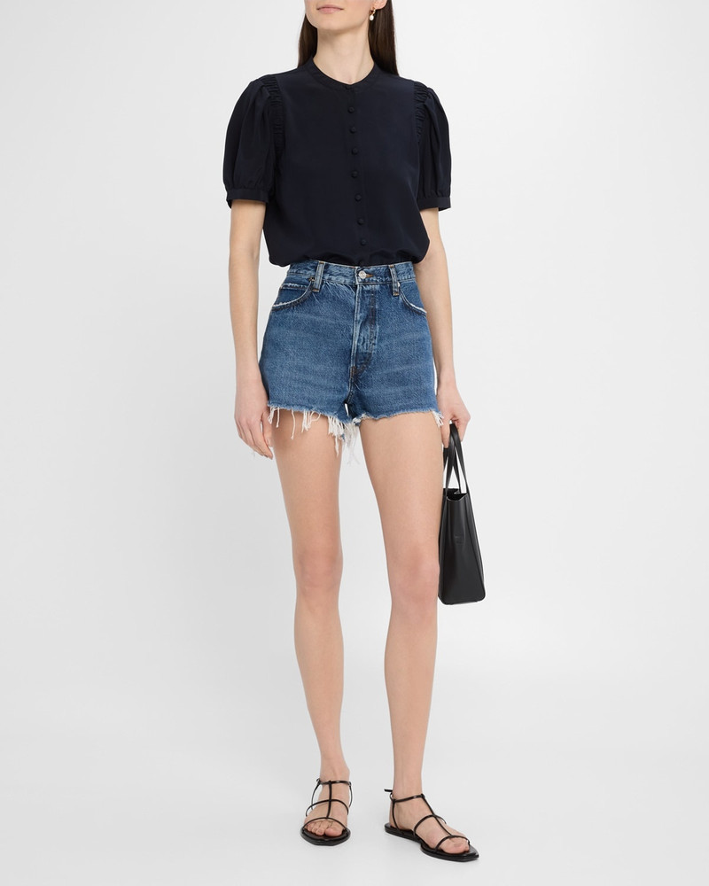 FRAME The Dare Denim Shorts outlook