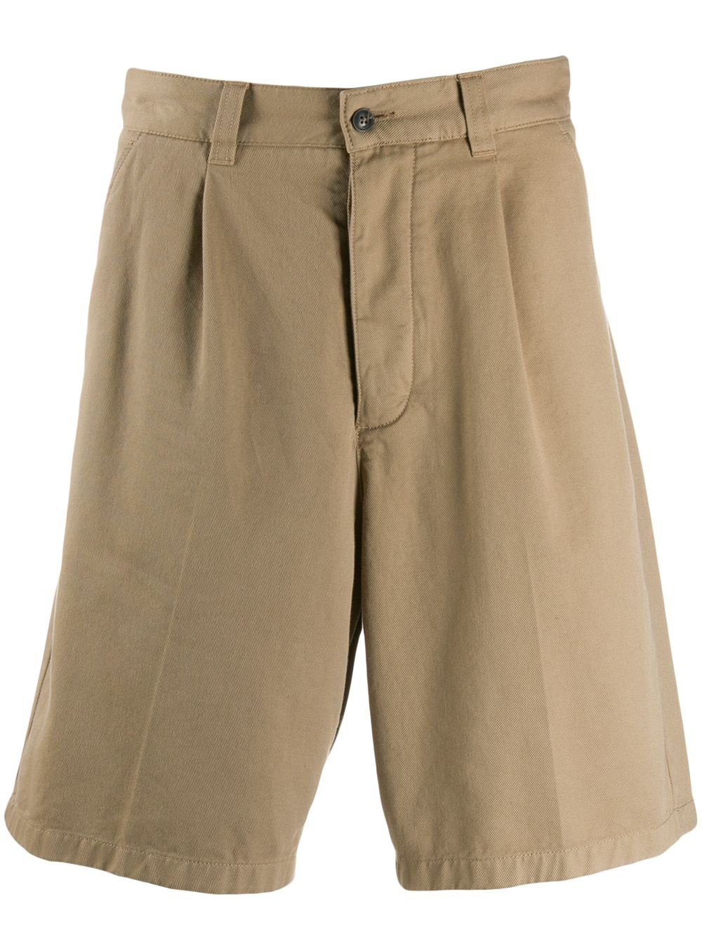 Men Pleated Bermuda Shorts - 1