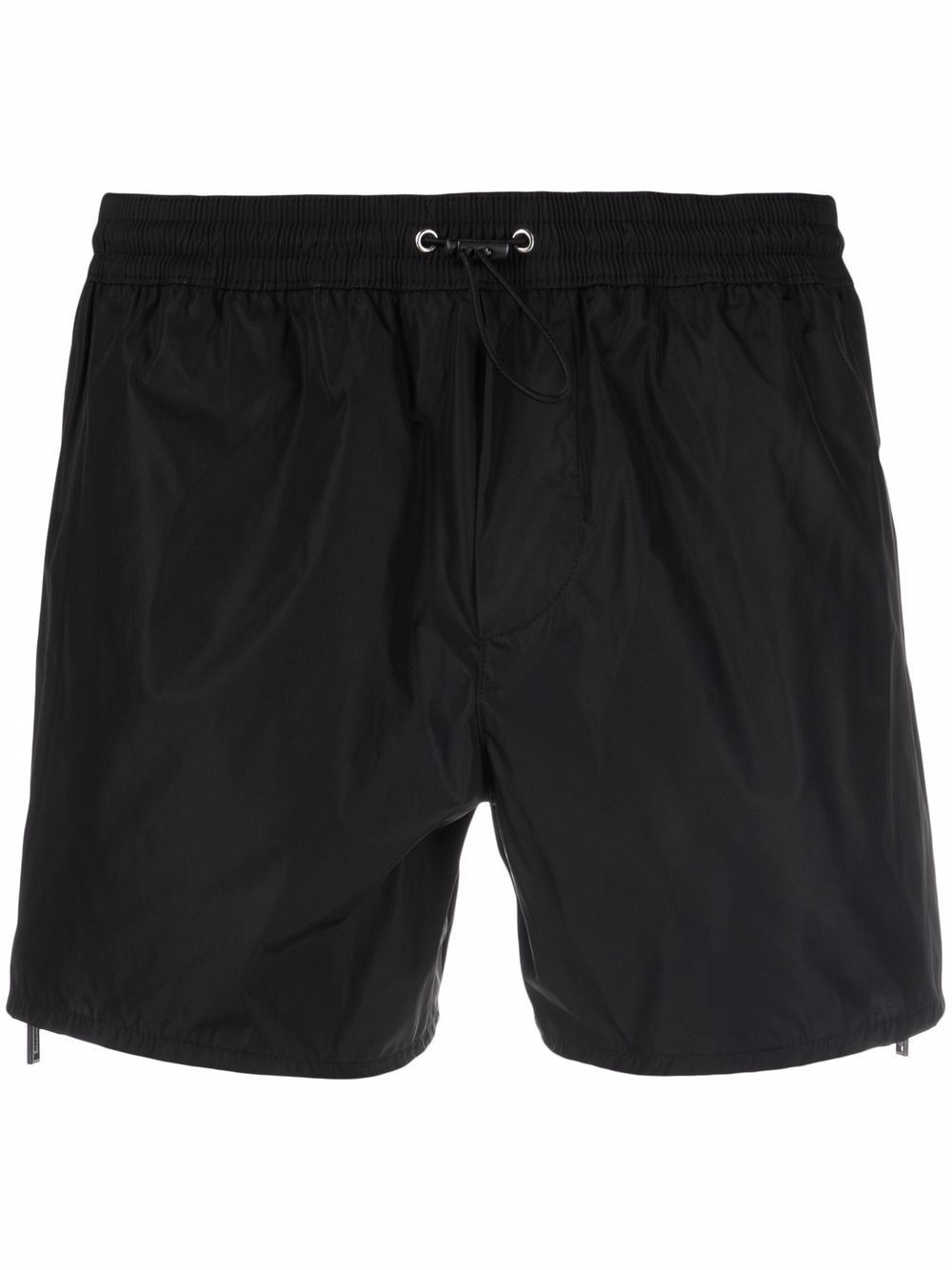 drawstring swim shorts - 1