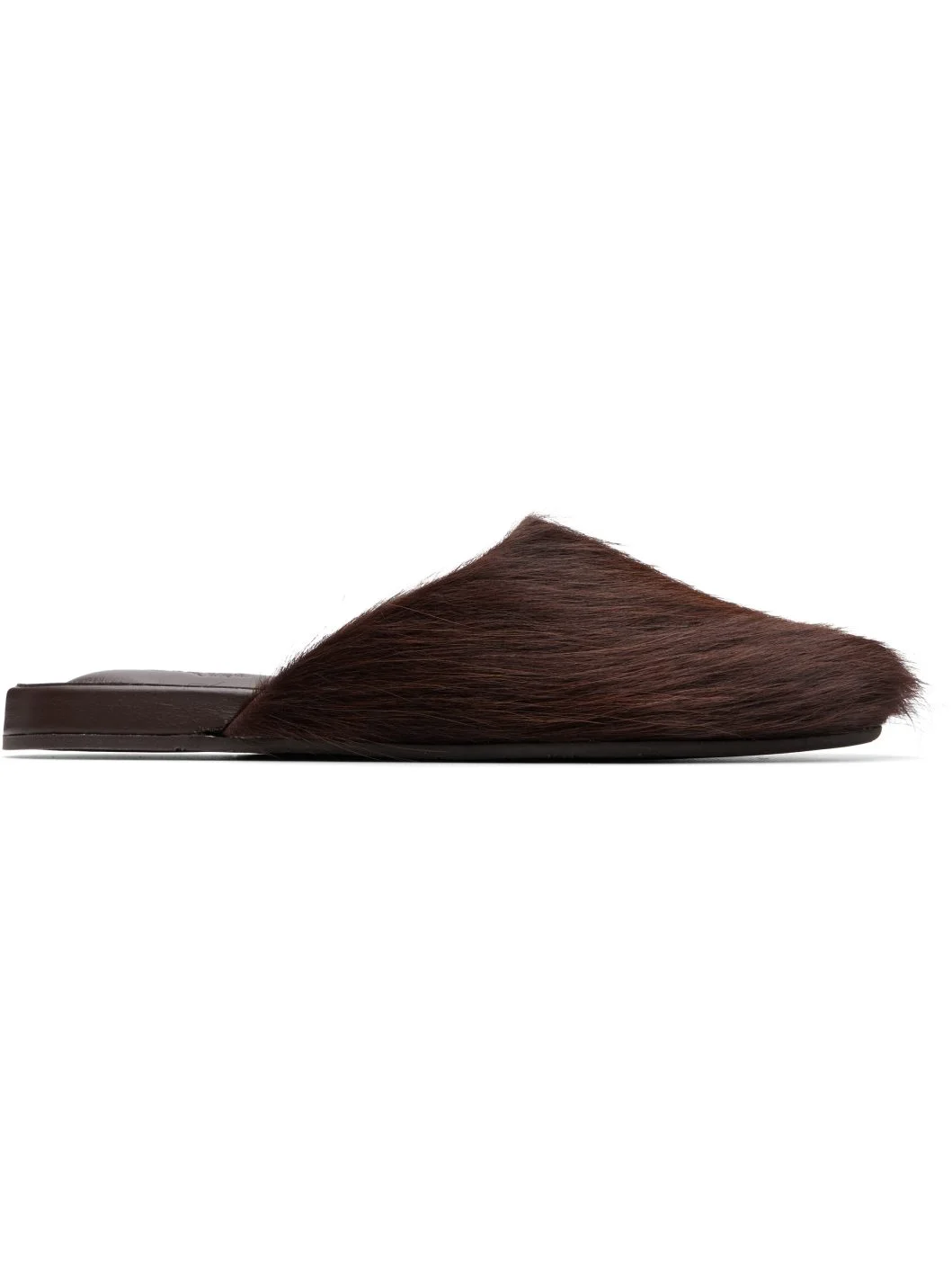 Brown 'The Slipper' Flats - 1