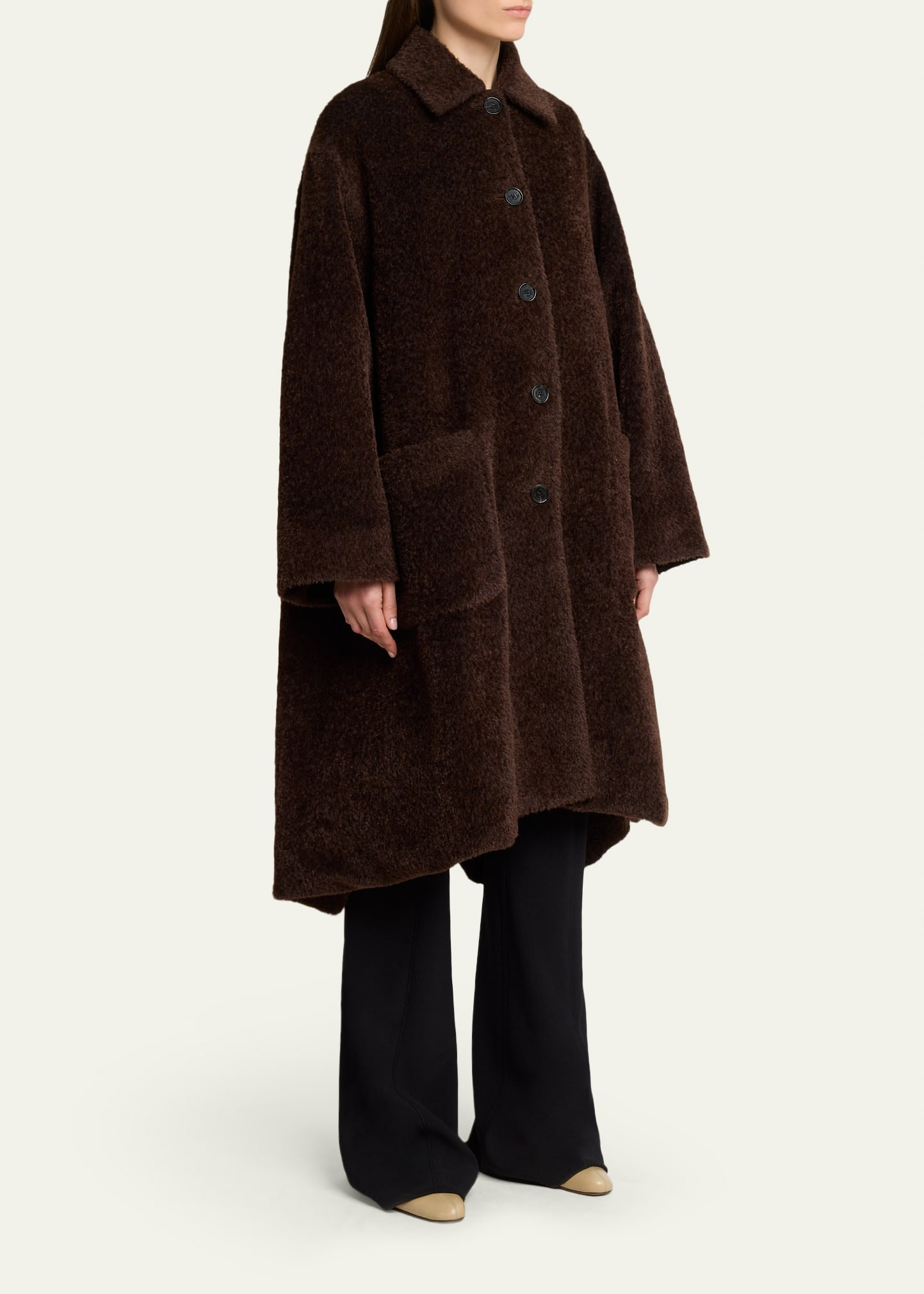 Verretta Alpaca-Blend Coat - 4