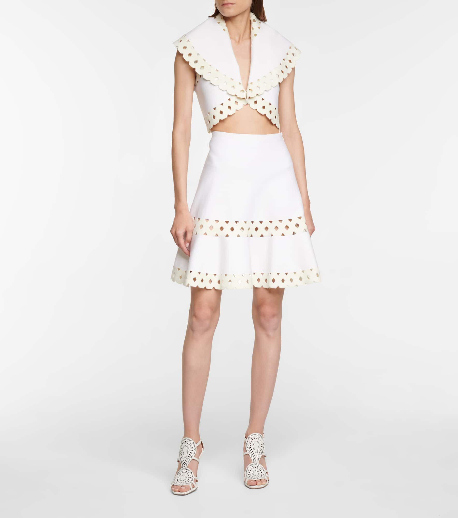 Alaïa Edition 2007 cutout cropped jacket - 2