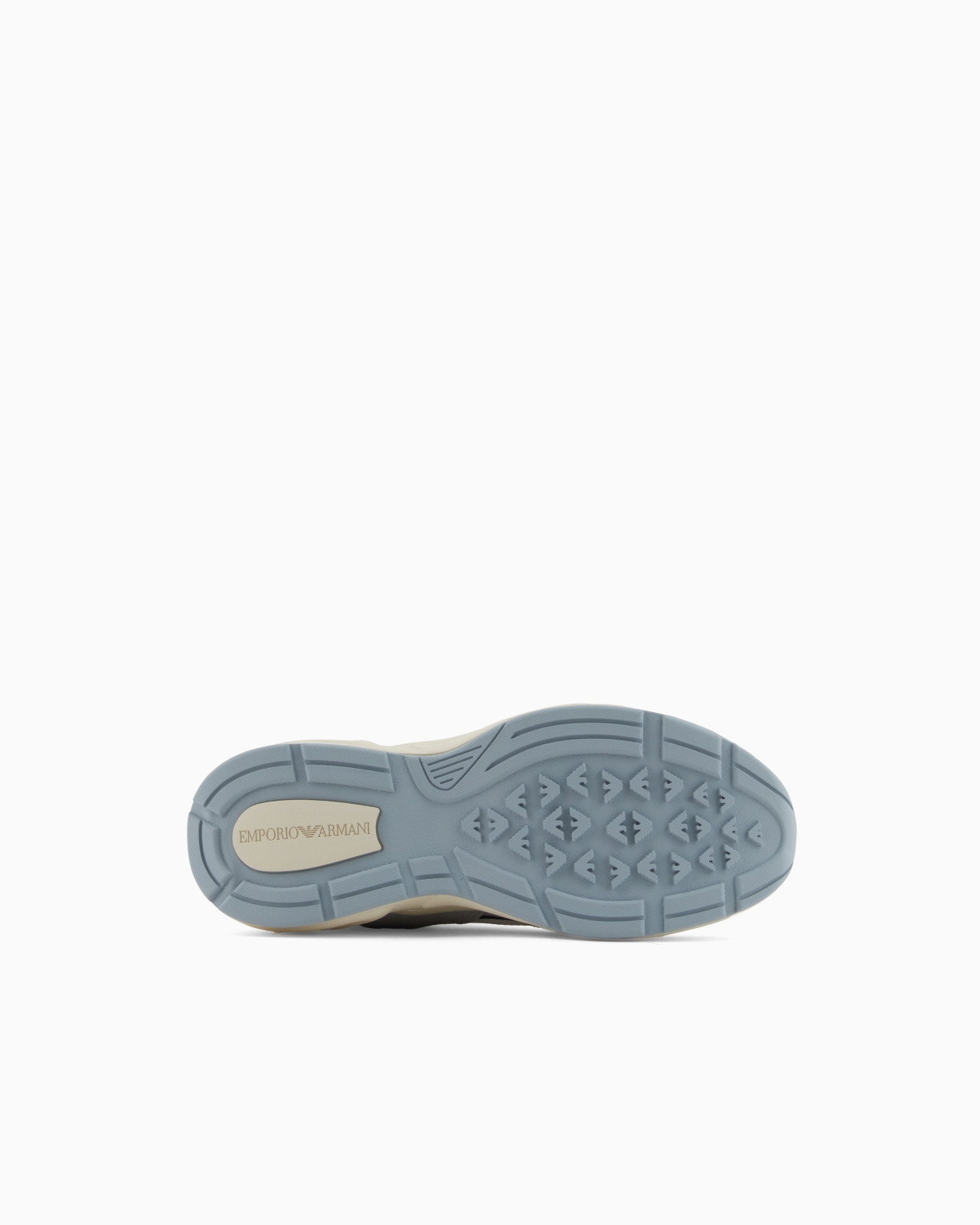 MESH SNEAKERS WITH SUEDE DETAILS AND AN EAGLE LOGO - 6