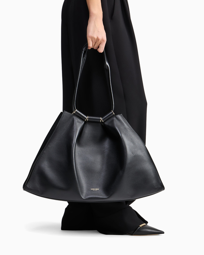 LARGE NAPPA LEATHER SHOPPER 6
