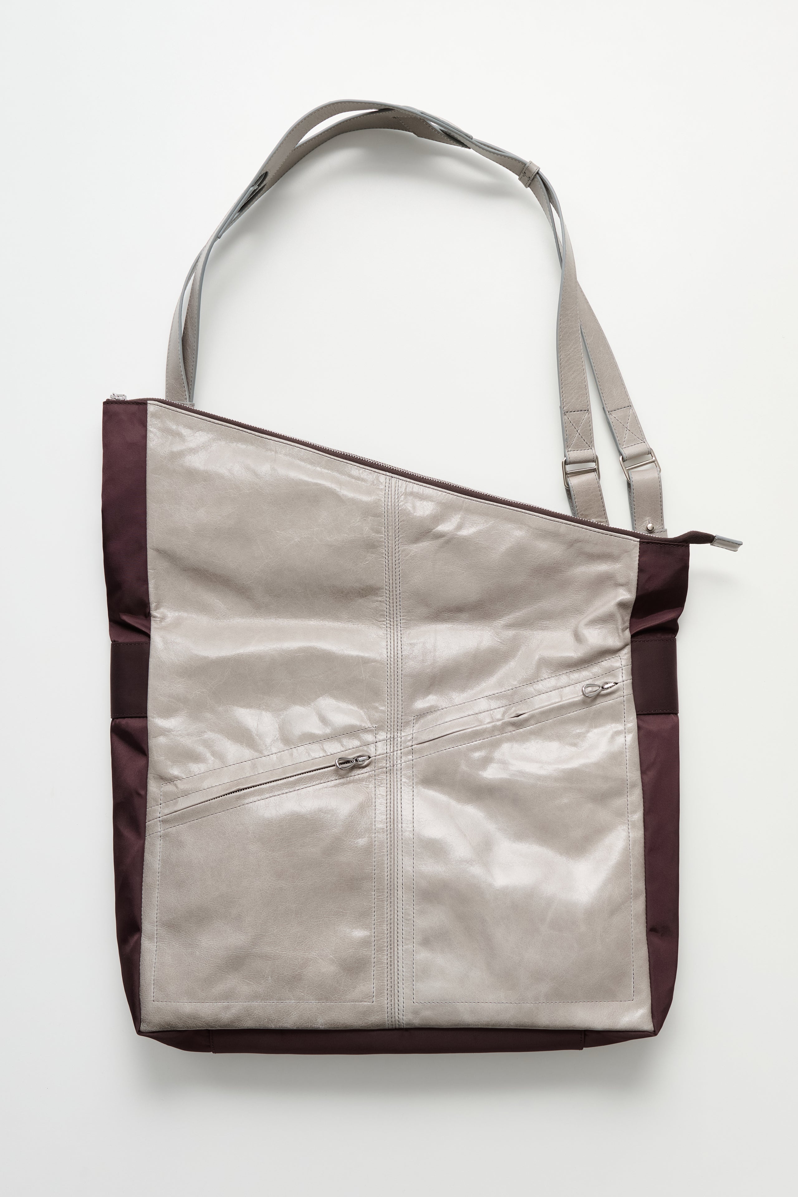 KIKO KOSTADINOV JAROCKA SHOULDER BAG BROWN / CEMENT - 2