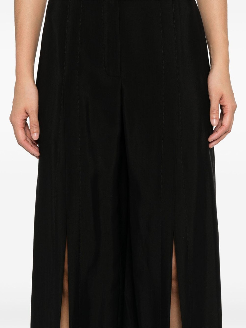 buckled wide-leg trousers 5