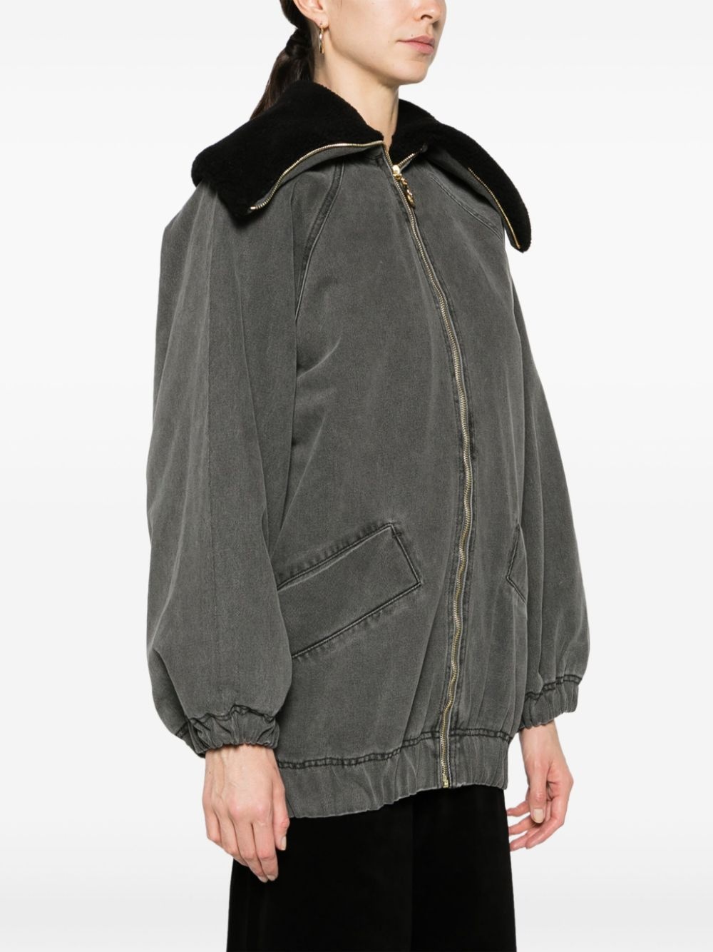 oversized denim jacket - 3
