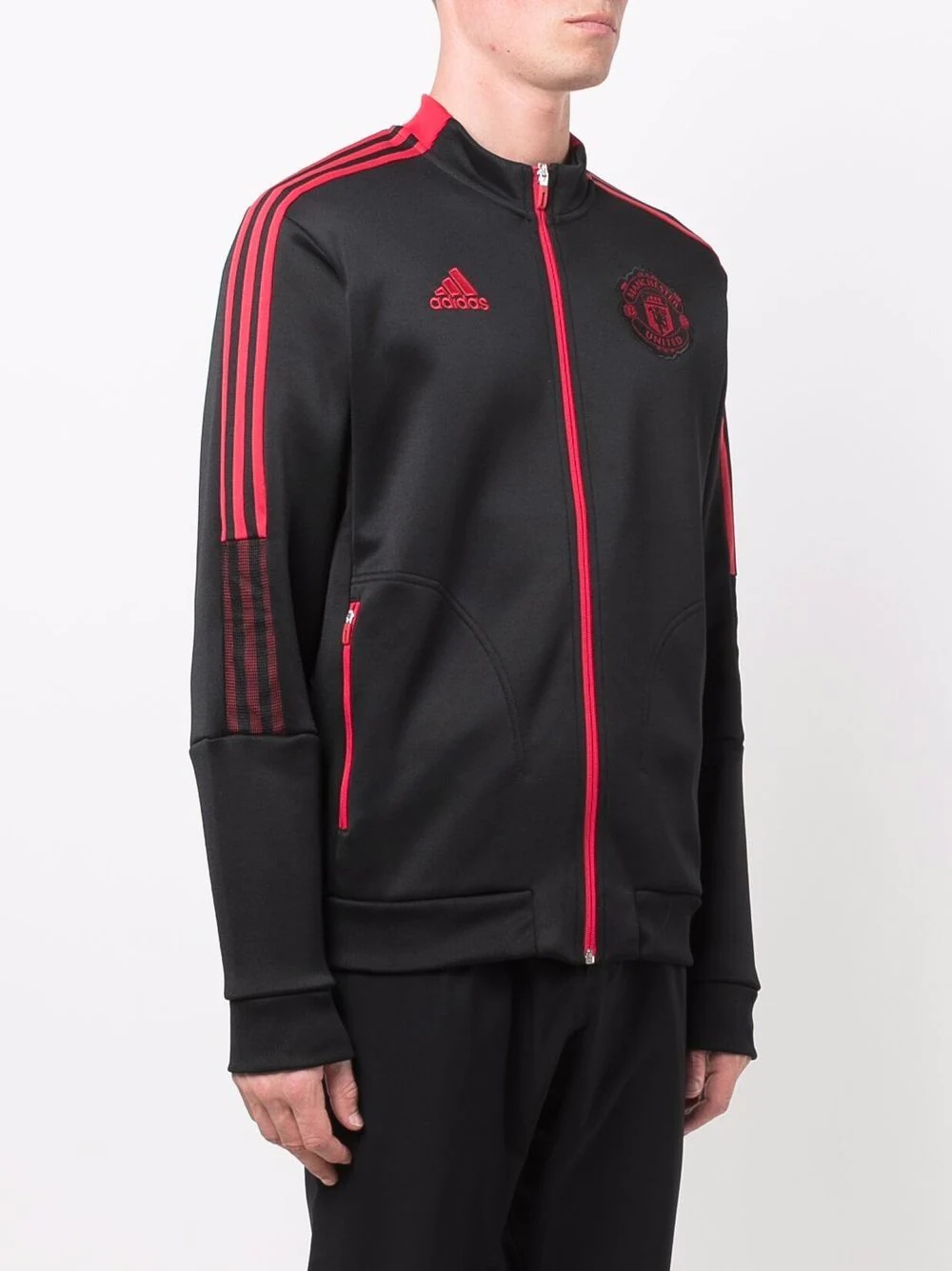 Man U tri-stripe track jacket - 3