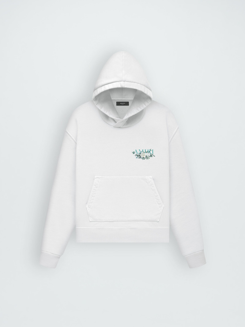FLORAL AMIRI LOGO HOODIE 1