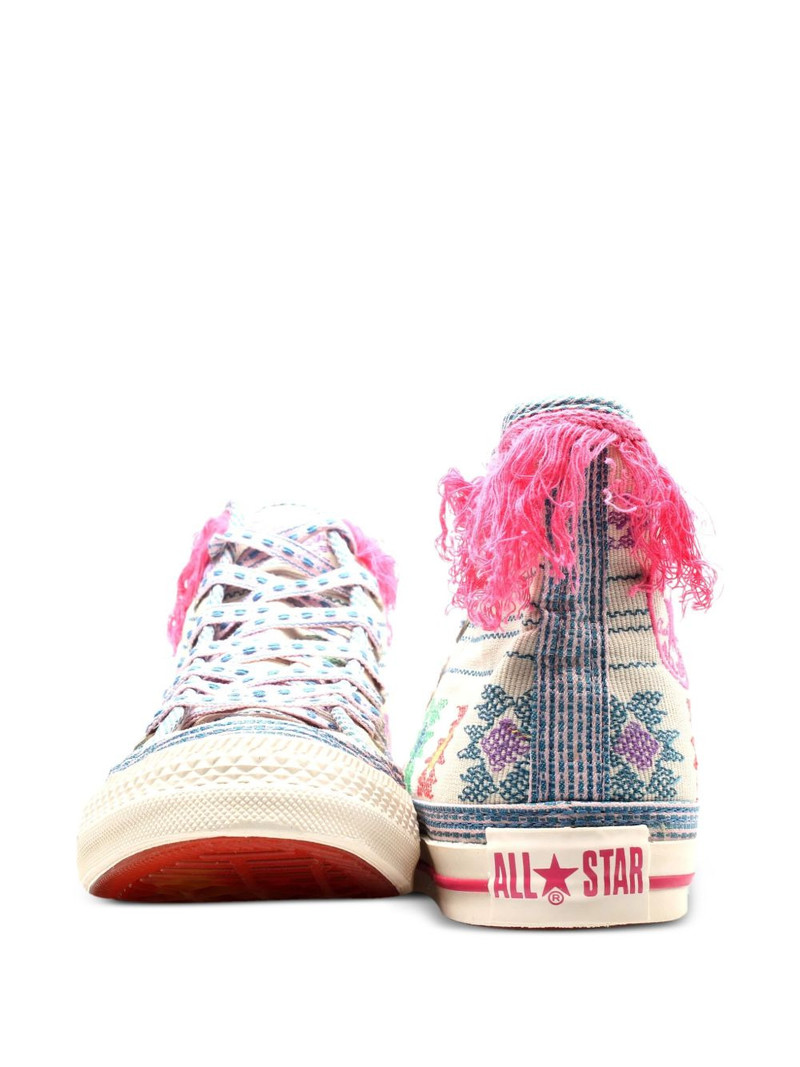 fringe-detail sneakers 4