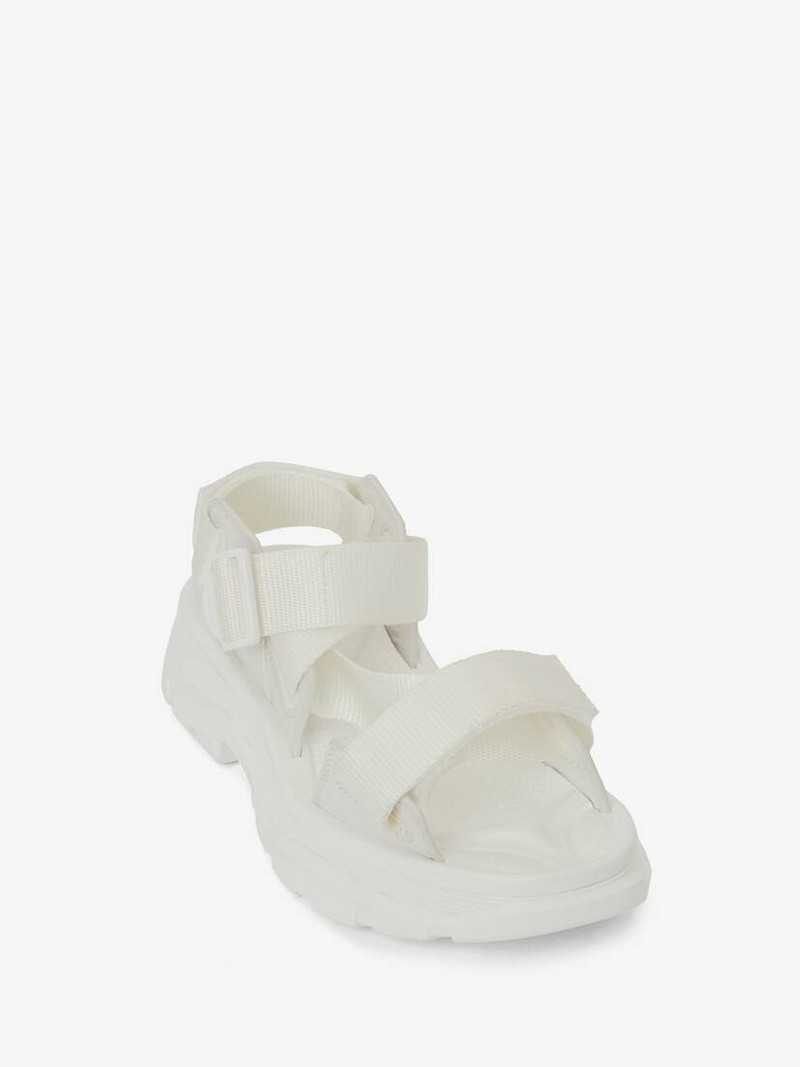 Alexander McQueen Tread Sandal in Ivory outlook