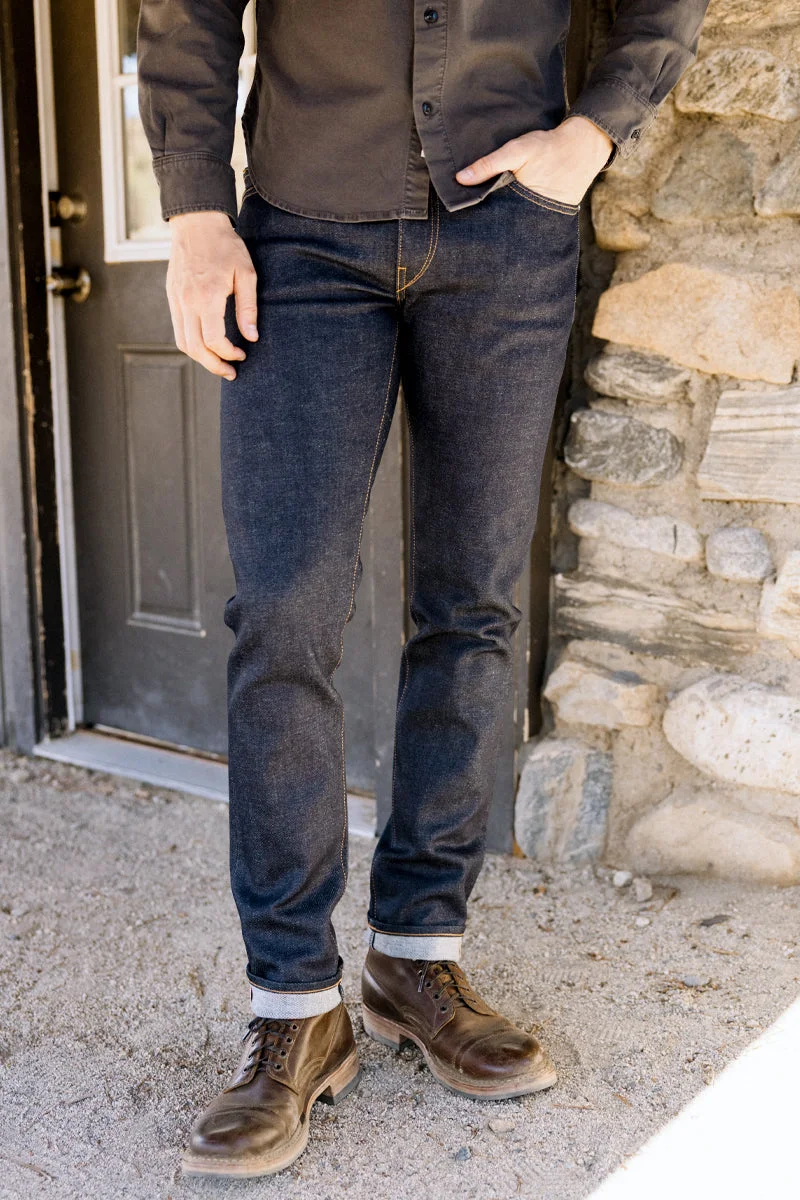 The Pen Slim - Indigo Raw 14oz Selvedge - 1