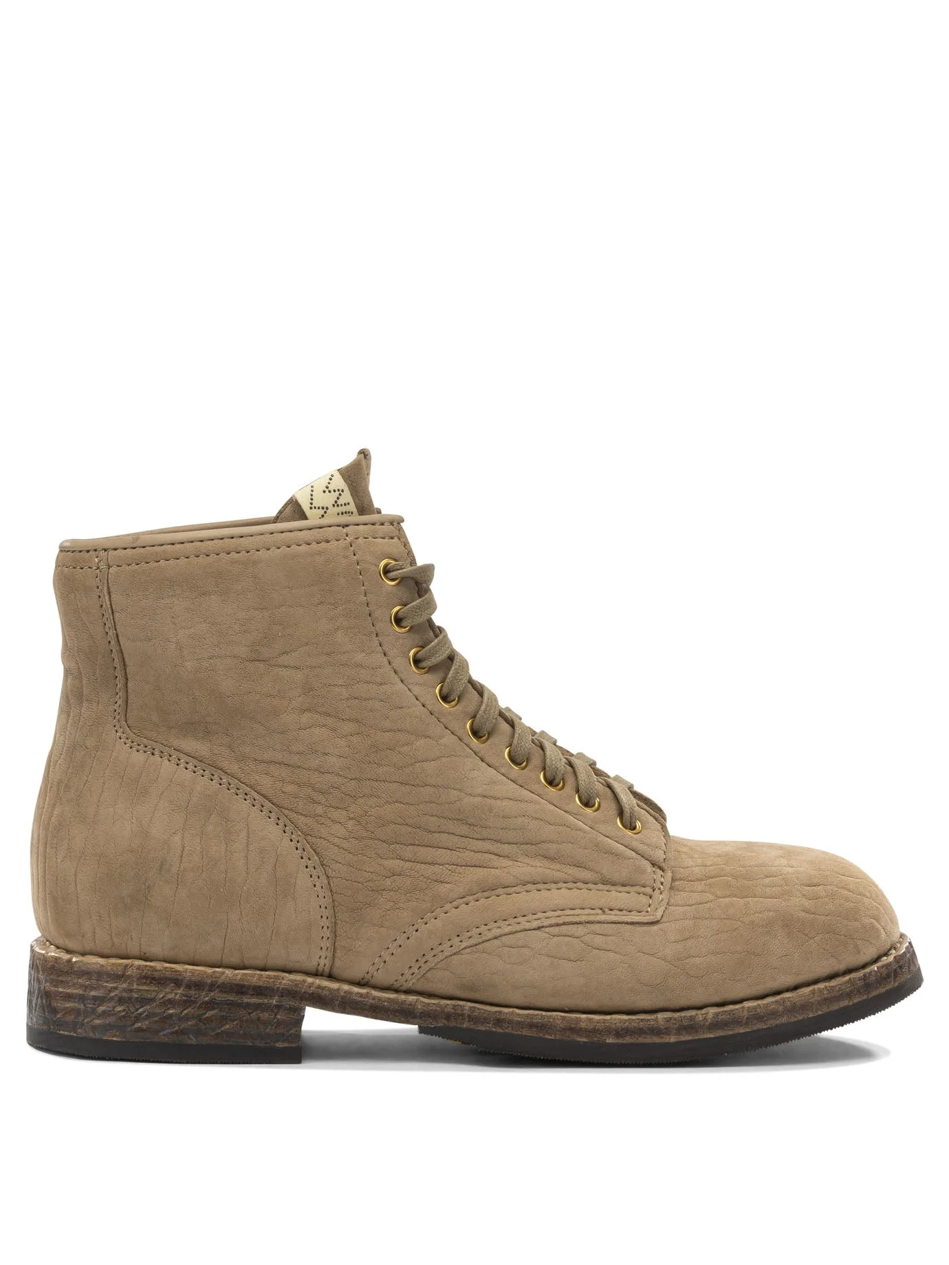 Visvim "brigadier Mid Folk" Lace-up Boots. - 1