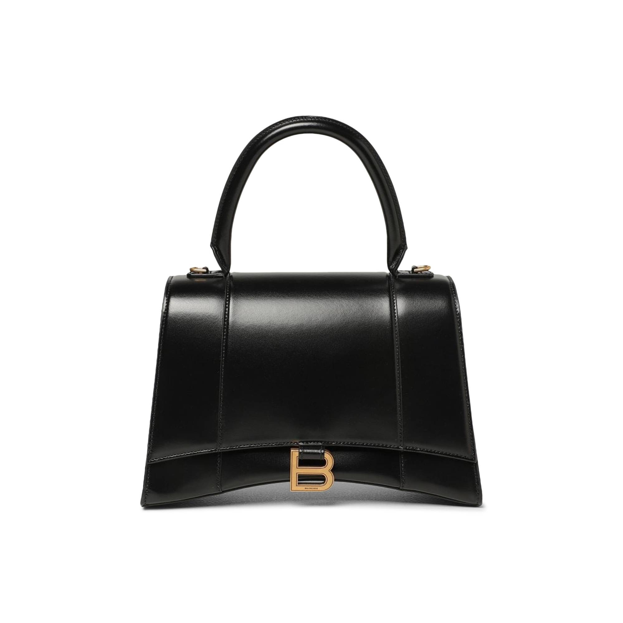 Balenciaga Hourglass Top Handle Bag 'Black' - 1