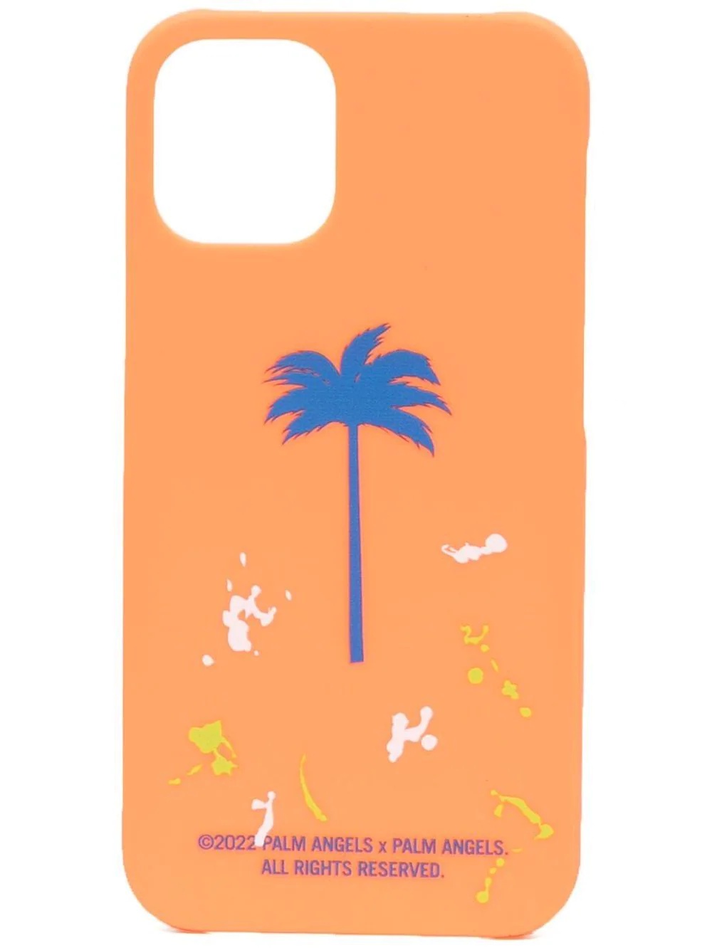 iPhone 12 Mini Painted Palm paint-splatter case - 1