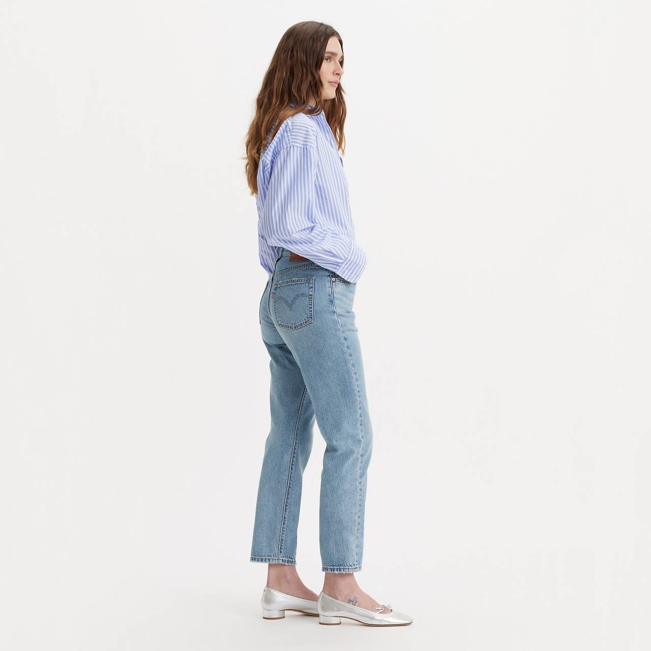 501® ORIGINAL LIGHTWEIGHT CROPPED WOMEN'S JEANS - 5