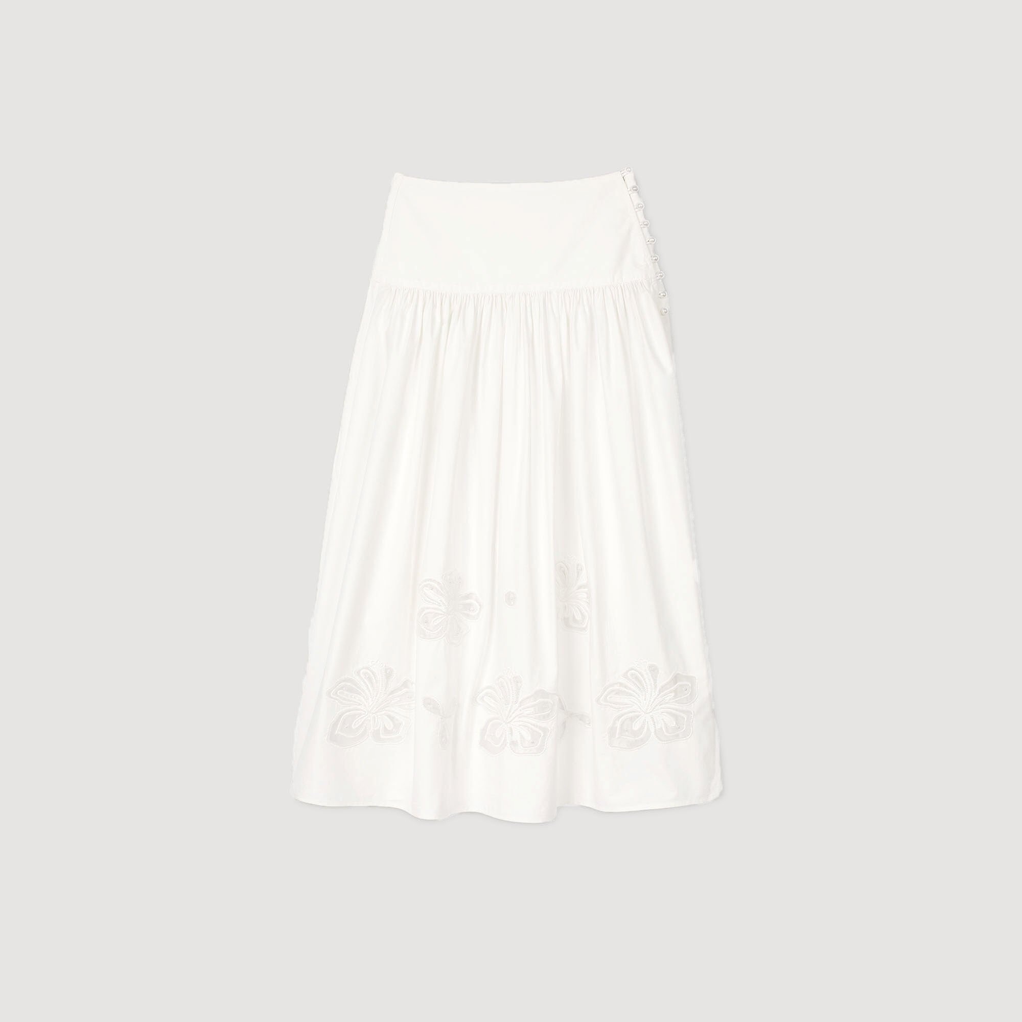 MAXI POPLIN SKIRT - 6