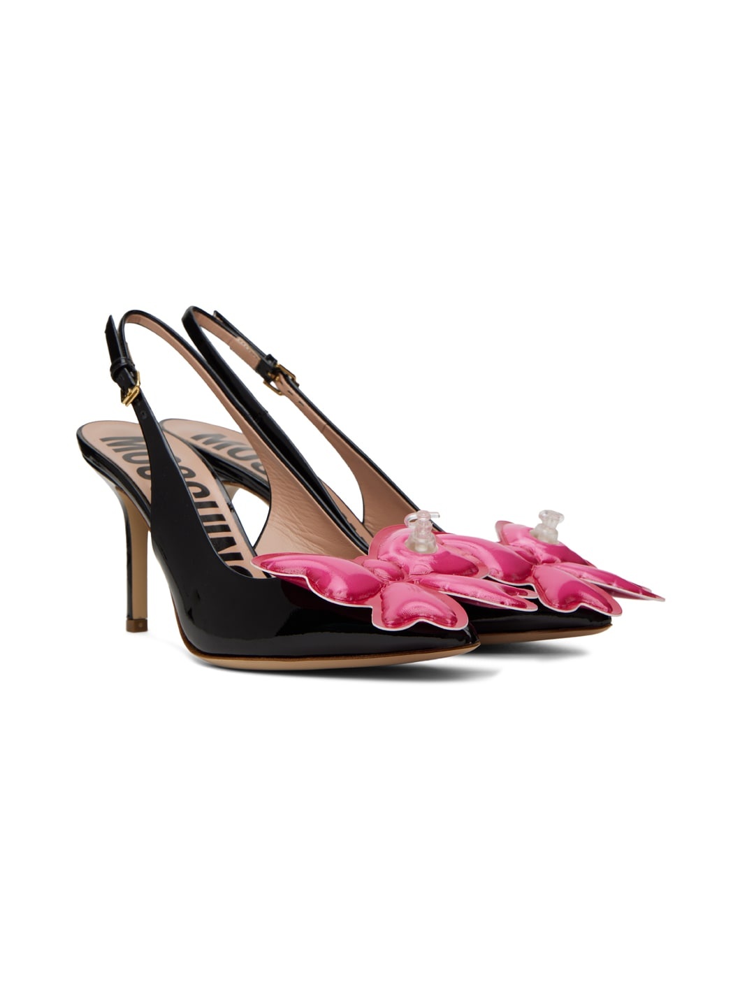 Black Inflatable Bow Pumps - 4