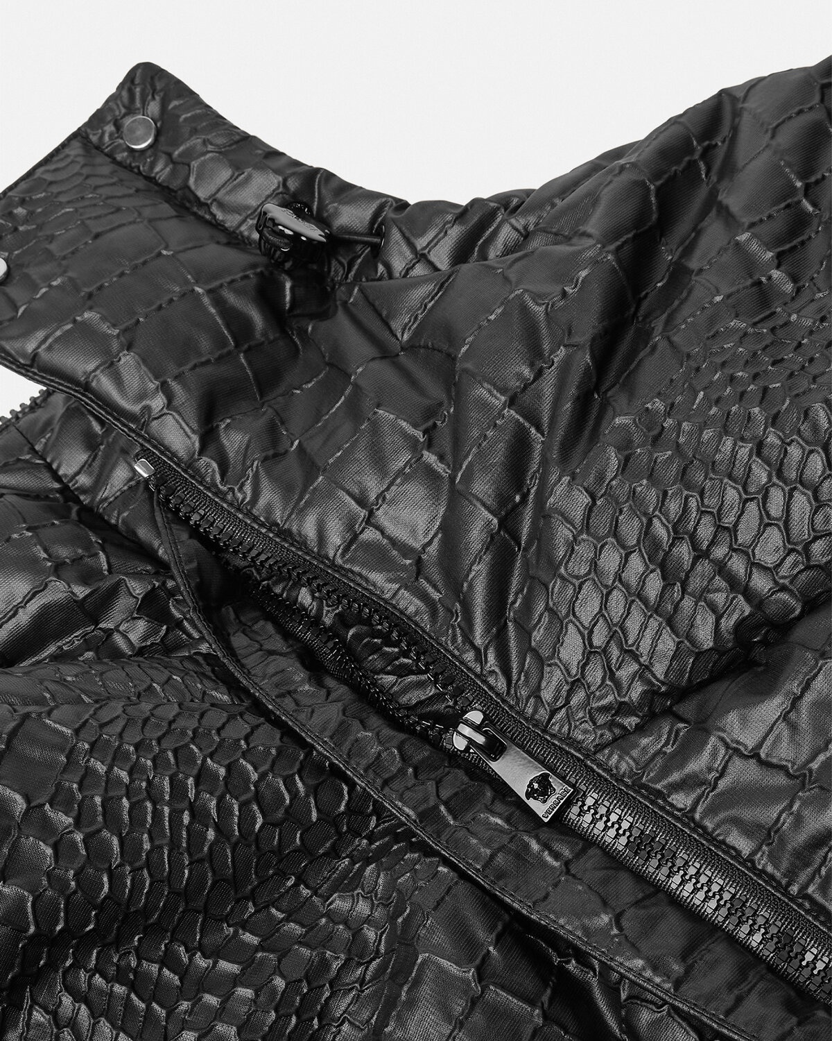 Croc-Lacquered Cloquet Puffer Jacket - 6