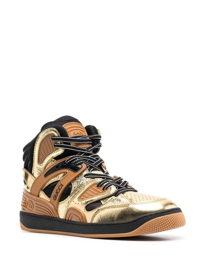 GUCCI Basket hi-top trainers outlook