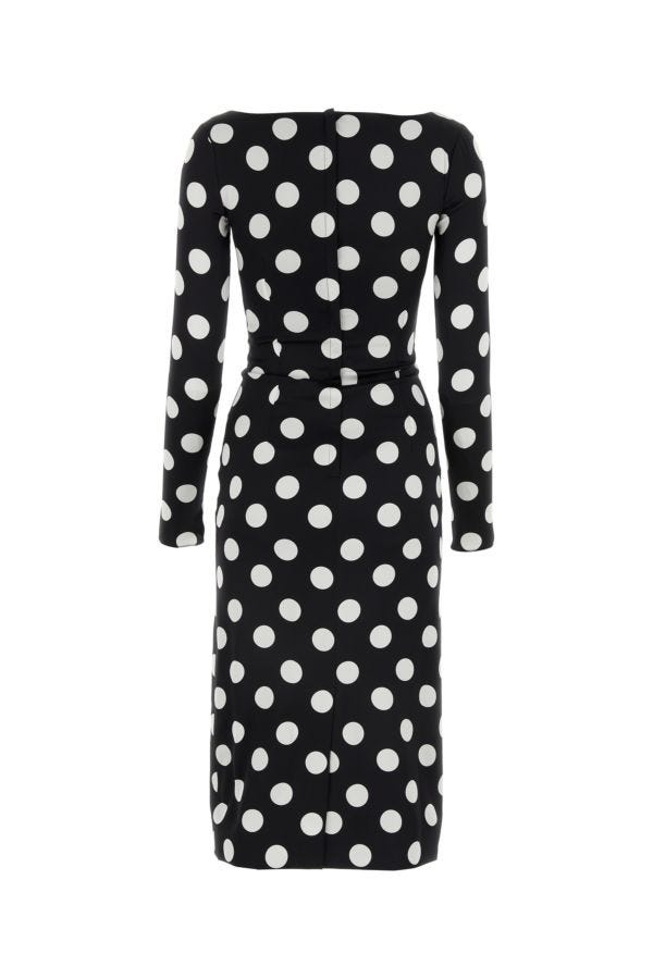 Dolce & Gabbana Woman Printed Charmeuse Dress - 2