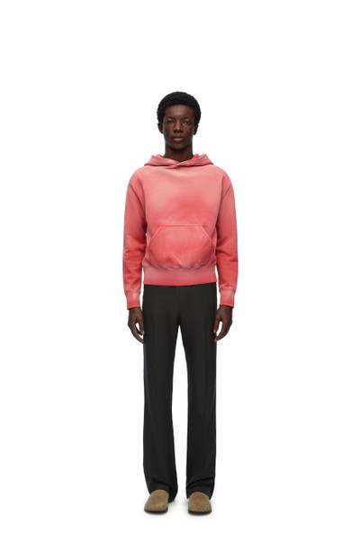 Loewe Slim fit hoodie in cotton outlook