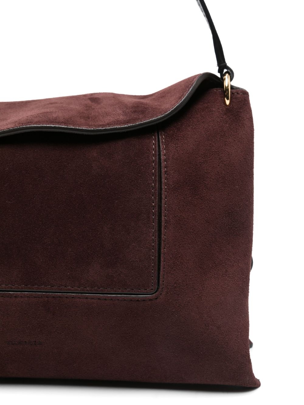 suede shoulder bag - 4