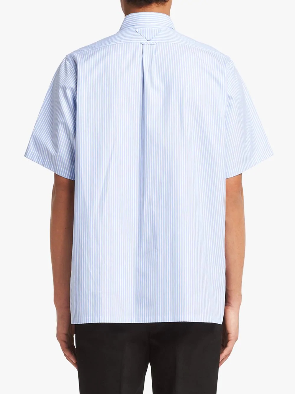 striped Oxford button down shirt - 4