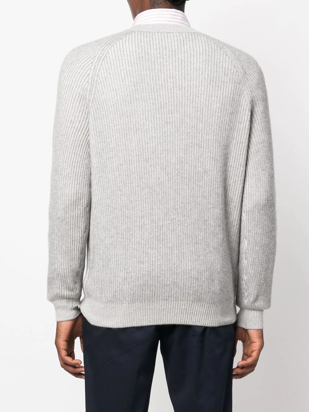 cashmere knit jumper - 4