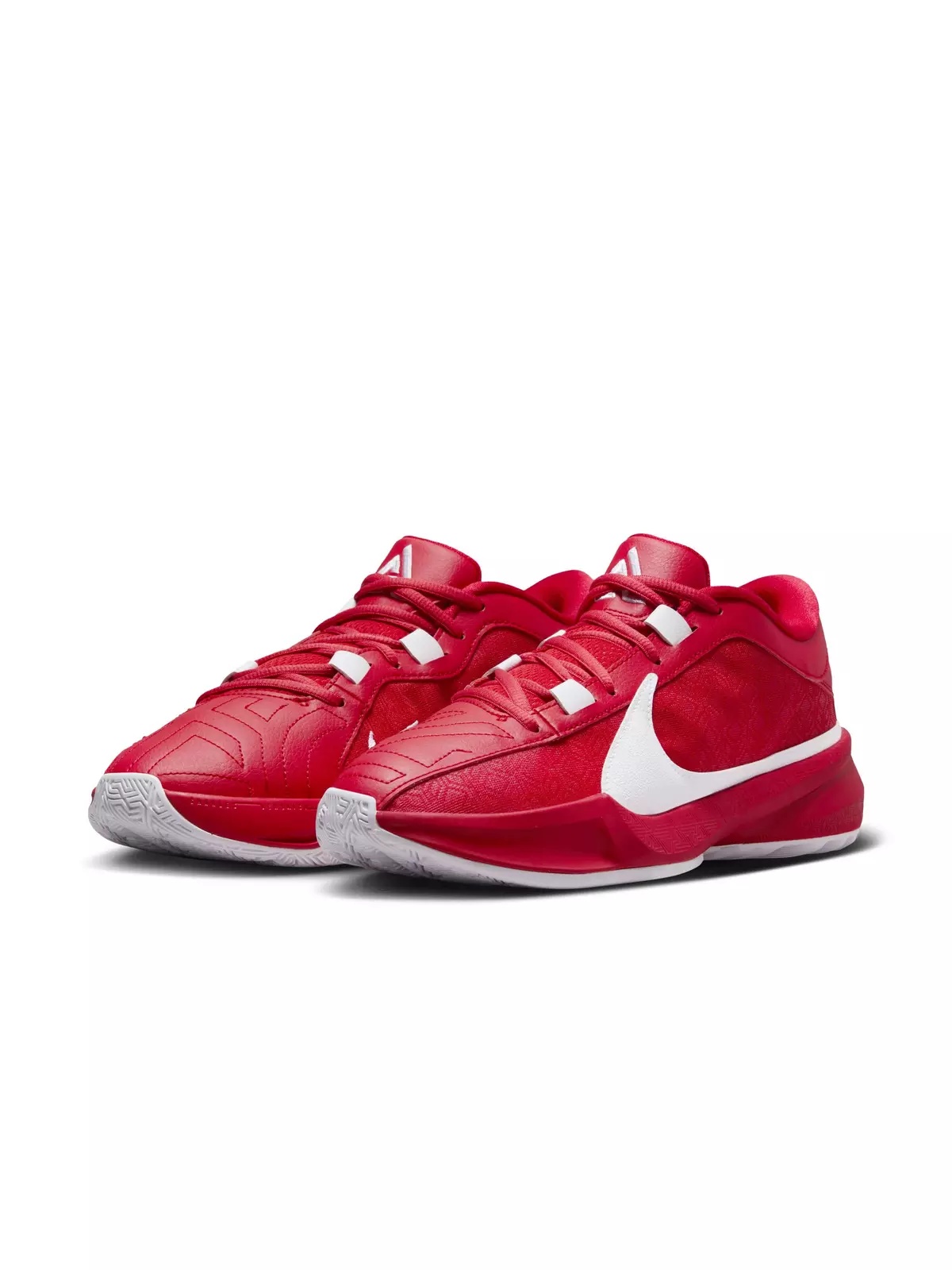 Zoom Freak 5 (Team) "University Red/White" Men's Basketball Shoe - 3