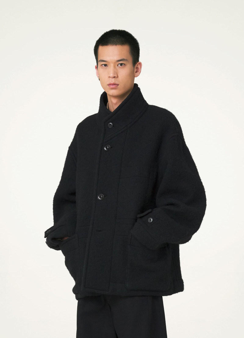ジャケット・アウター LEMAIRE BOXY DUFFLE COAT Men's Boxy Duffle Coat — Black – La Garçonne