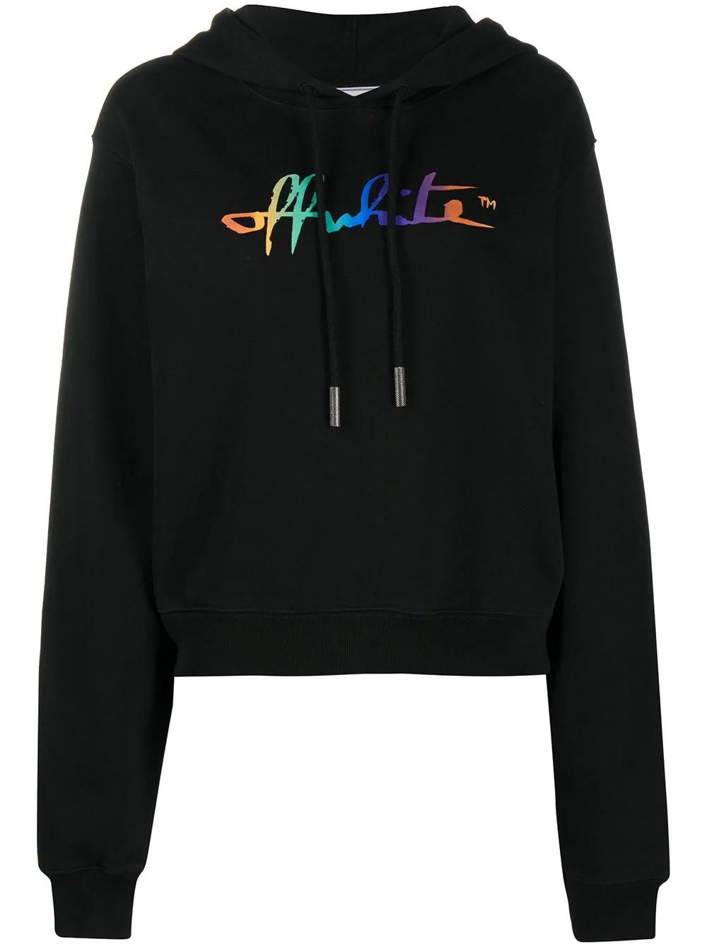 Script logo hoodie - 1