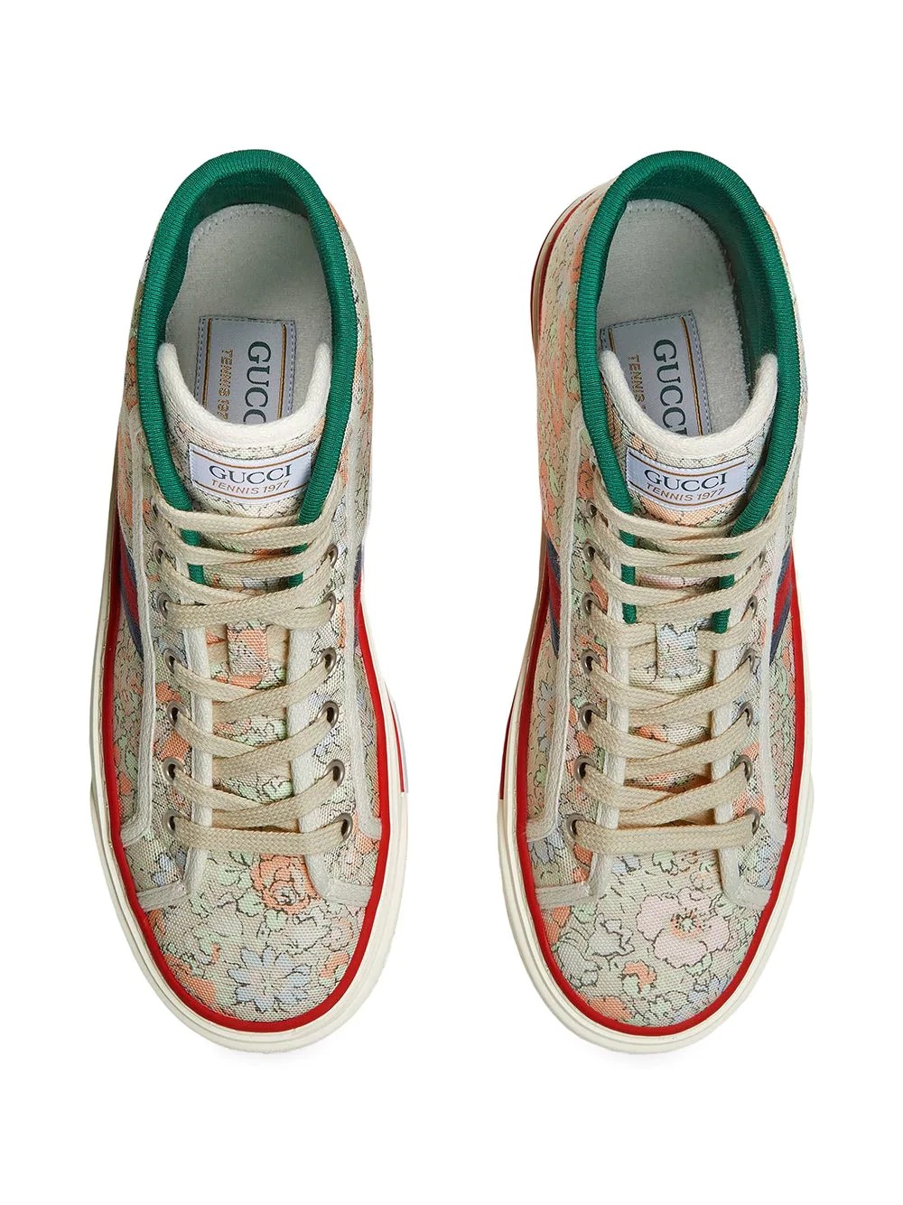 x Liberty London Tennis 1977 high-top sneakers - 4