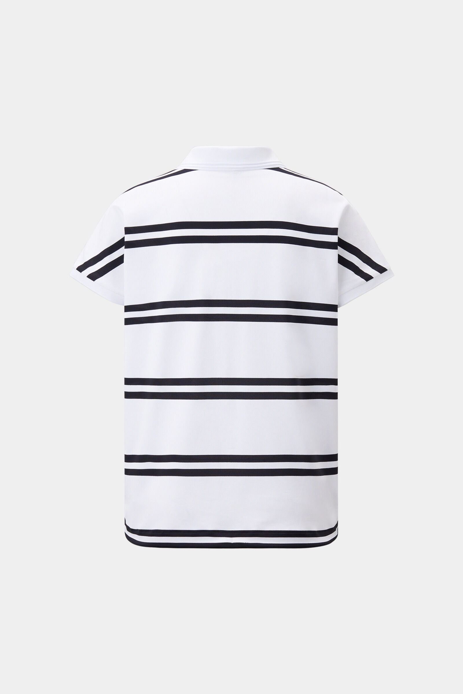 Gaja polo shirt in White/black - 2