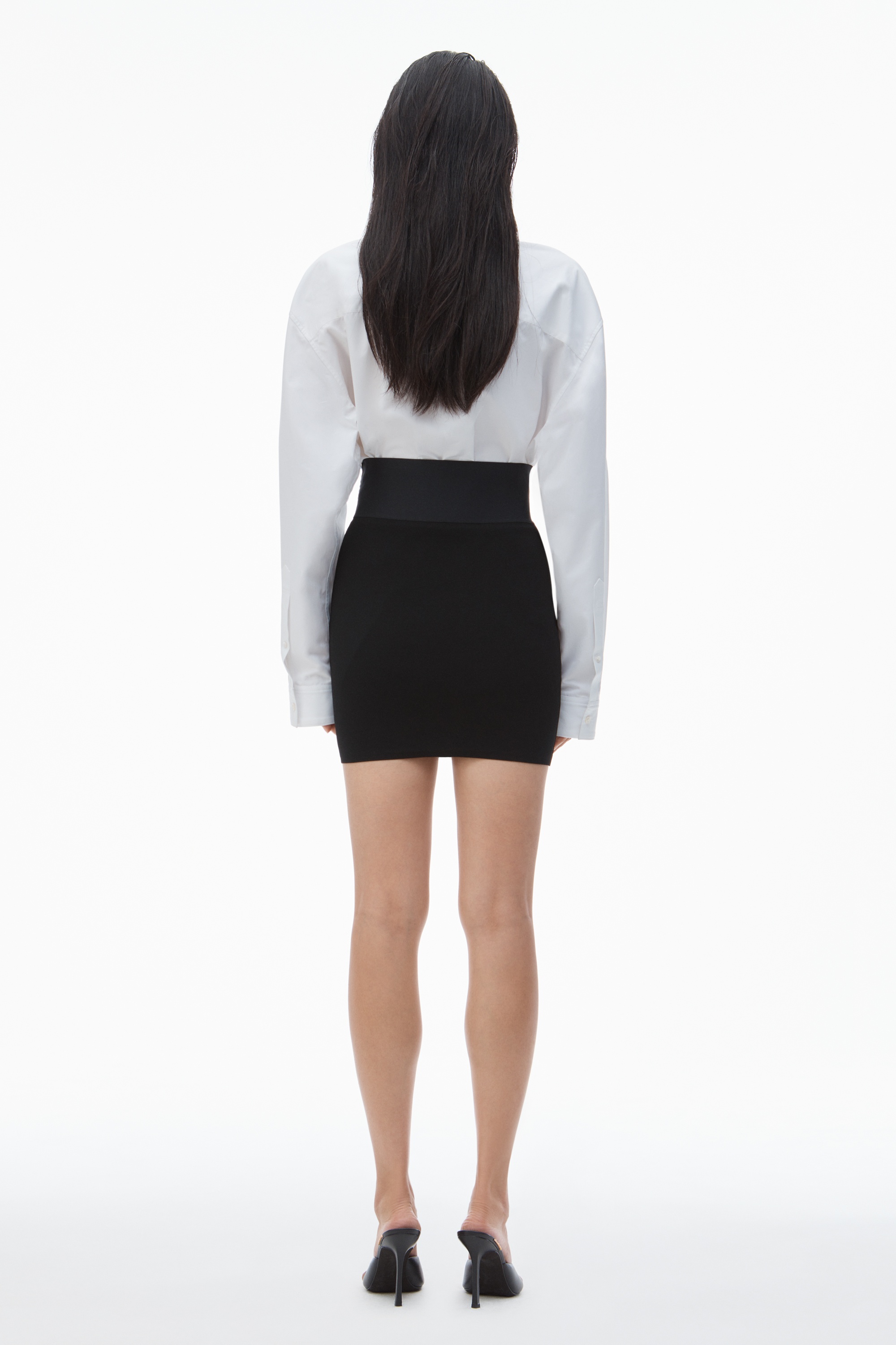 Miniskirt with Logo Elastic - 4