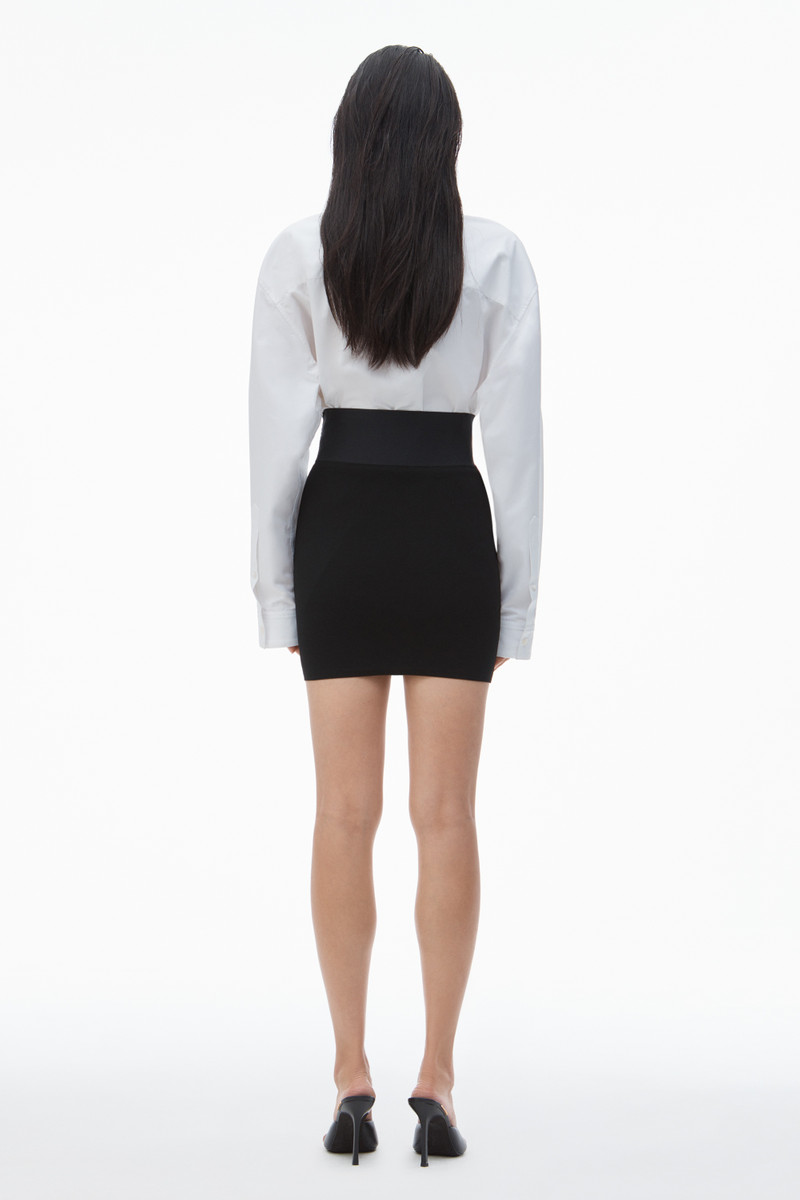 Miniskirt with Logo Elastic 4