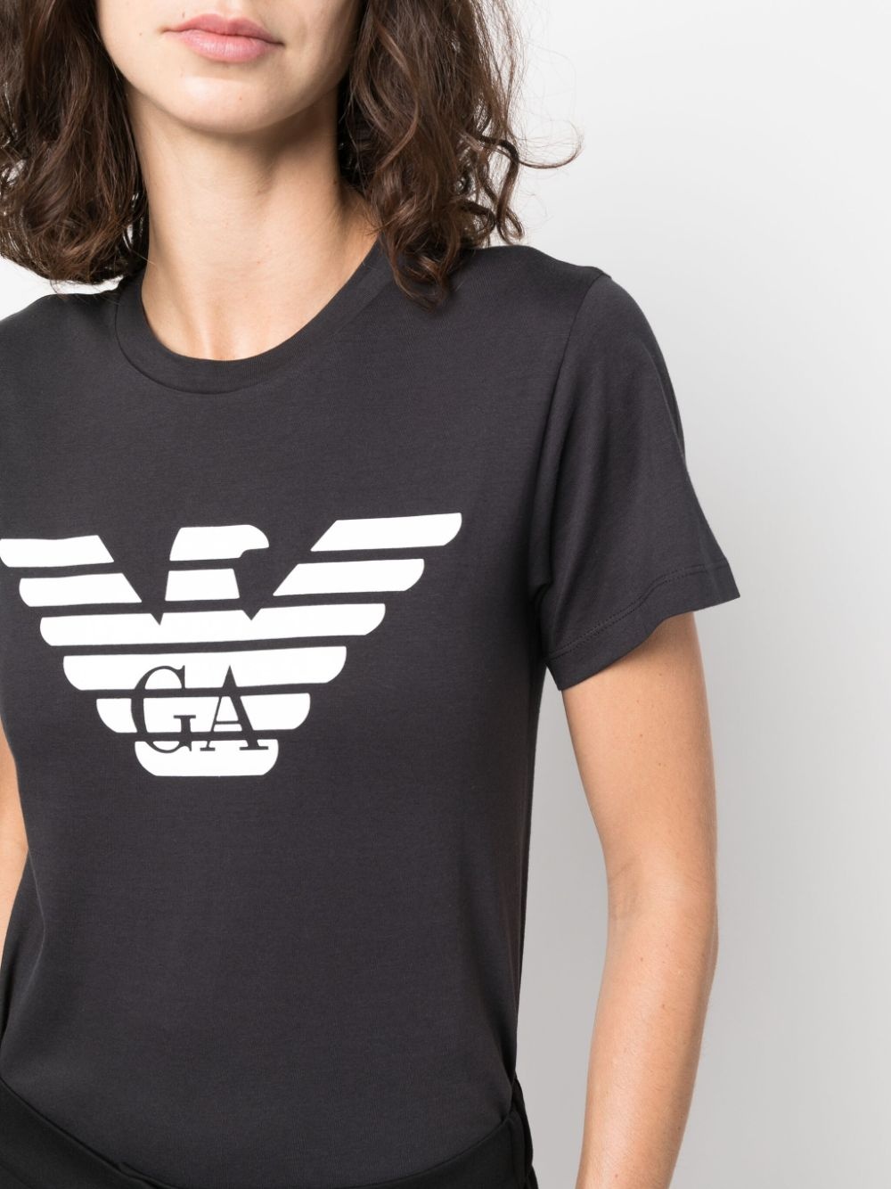 logo-print cotton T-shirt - 5