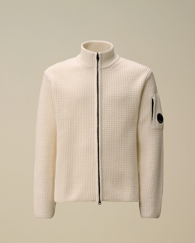 Lambswool GRS Full Zip Sweater 1