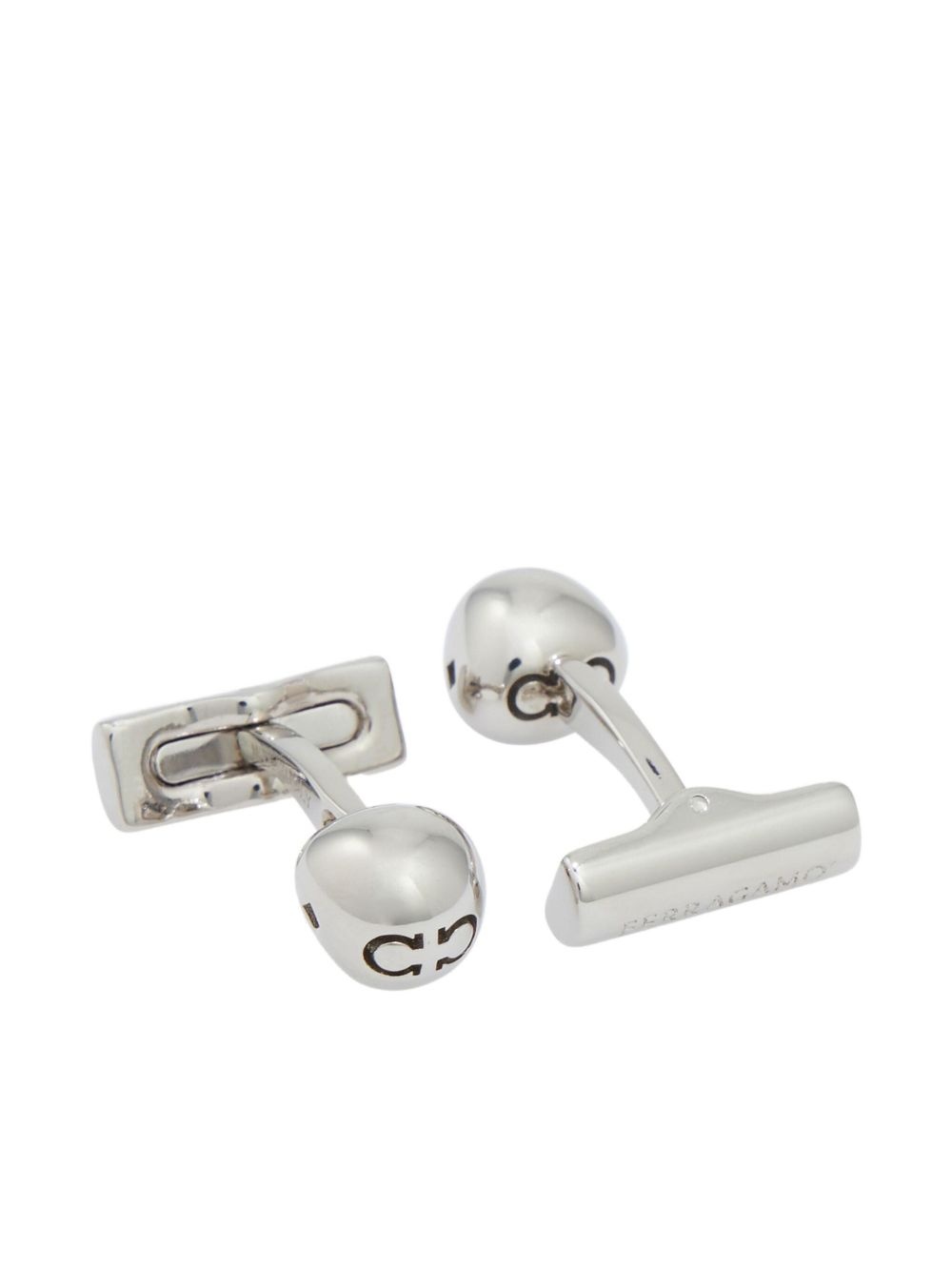 Gancini-ball cufflinks - 2