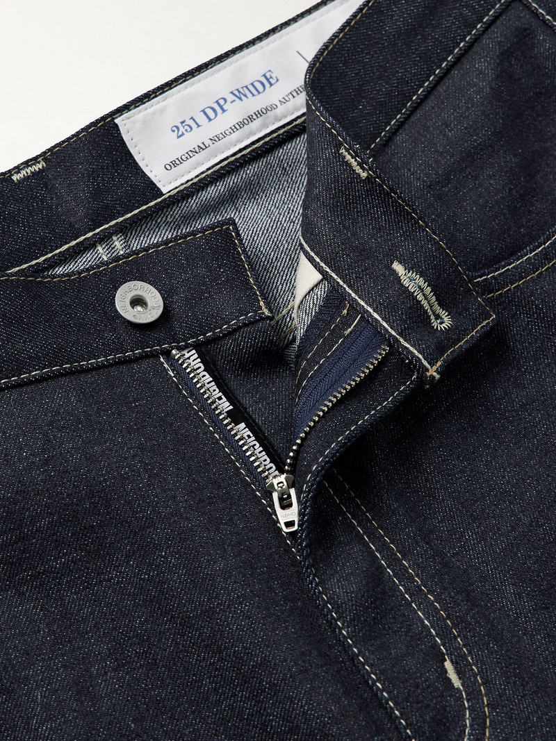 DP Straight-Leg Selvedge Jeans Indigo 6