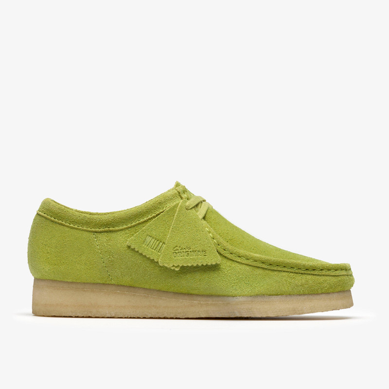 Wallabee Lime Suede 1