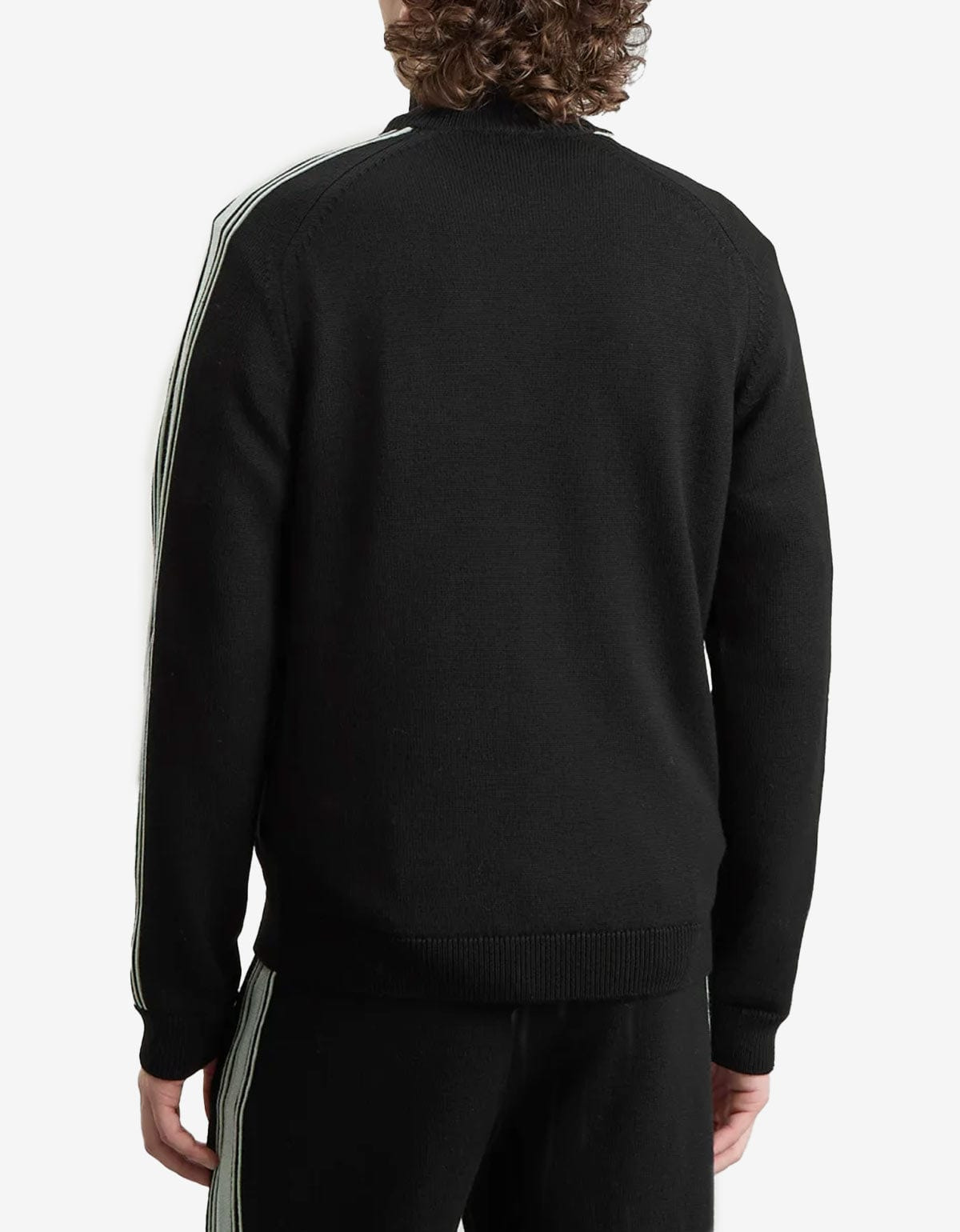 Casablanca Black Merino Wool Track Jacket - 3