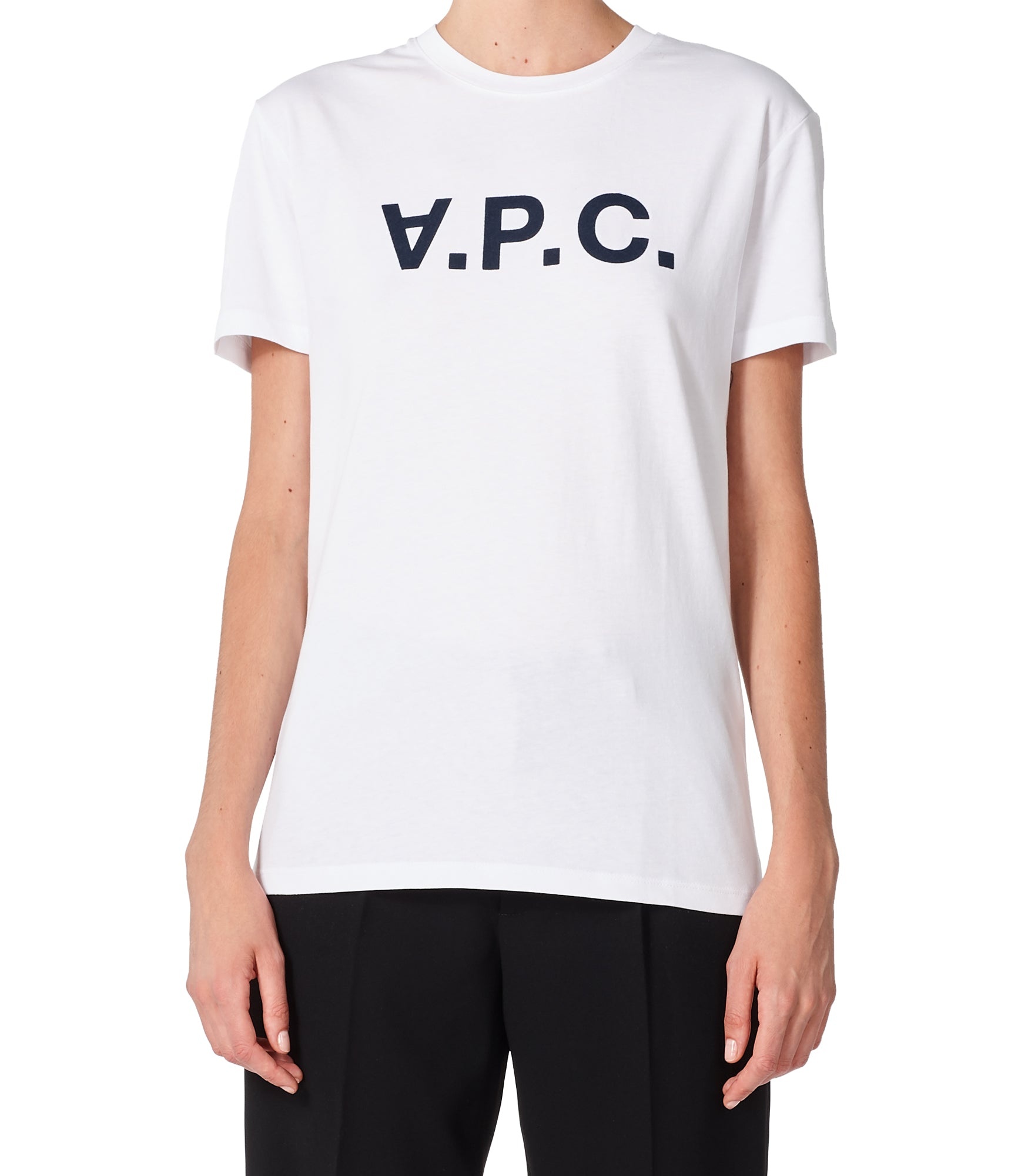 A.P.C. VPC Blanc F T-shirt | REVERSIBLE