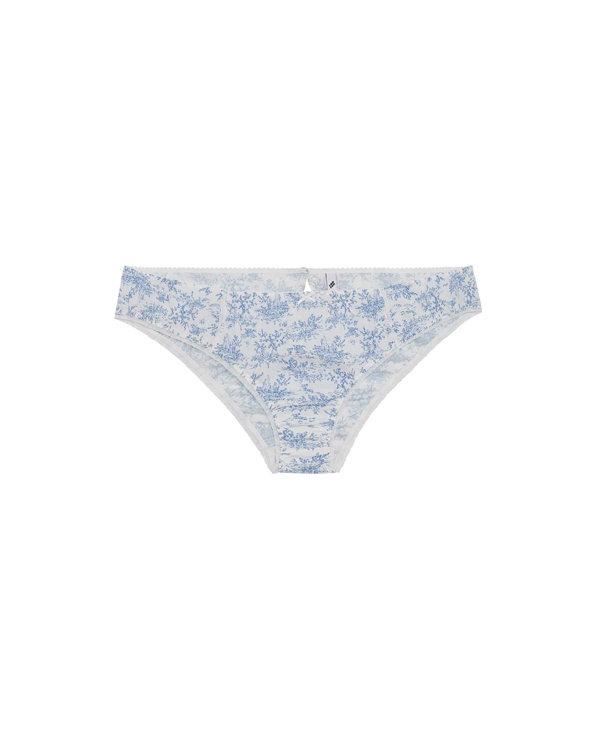 The French Brief: Cotton Voile Toile De Jouy - 1