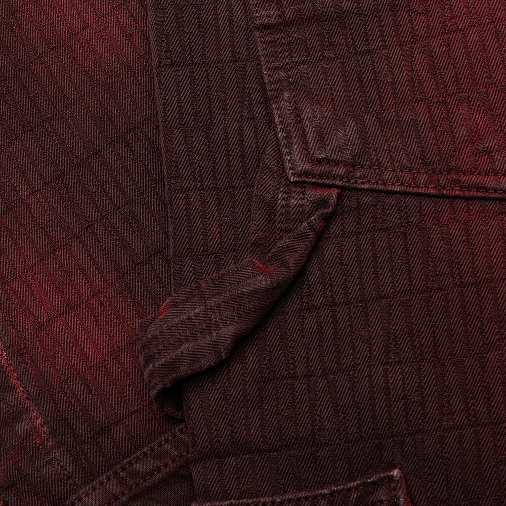 JACQUARD CARPENTER JEAN - BROWN - 5