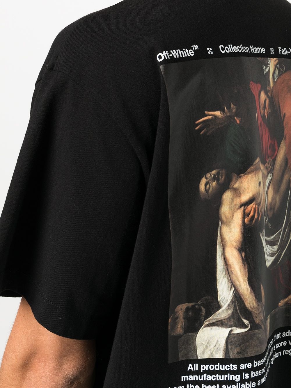 Caravaggio graphic-print T-shirt - 5