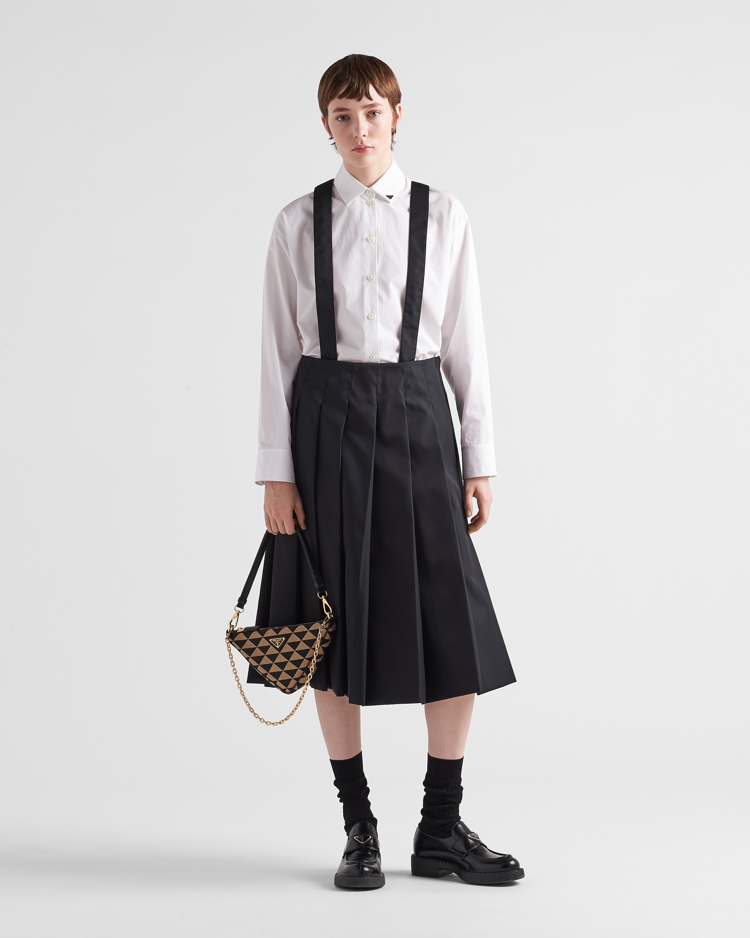 Pleated Re-Nylon skirt - 2