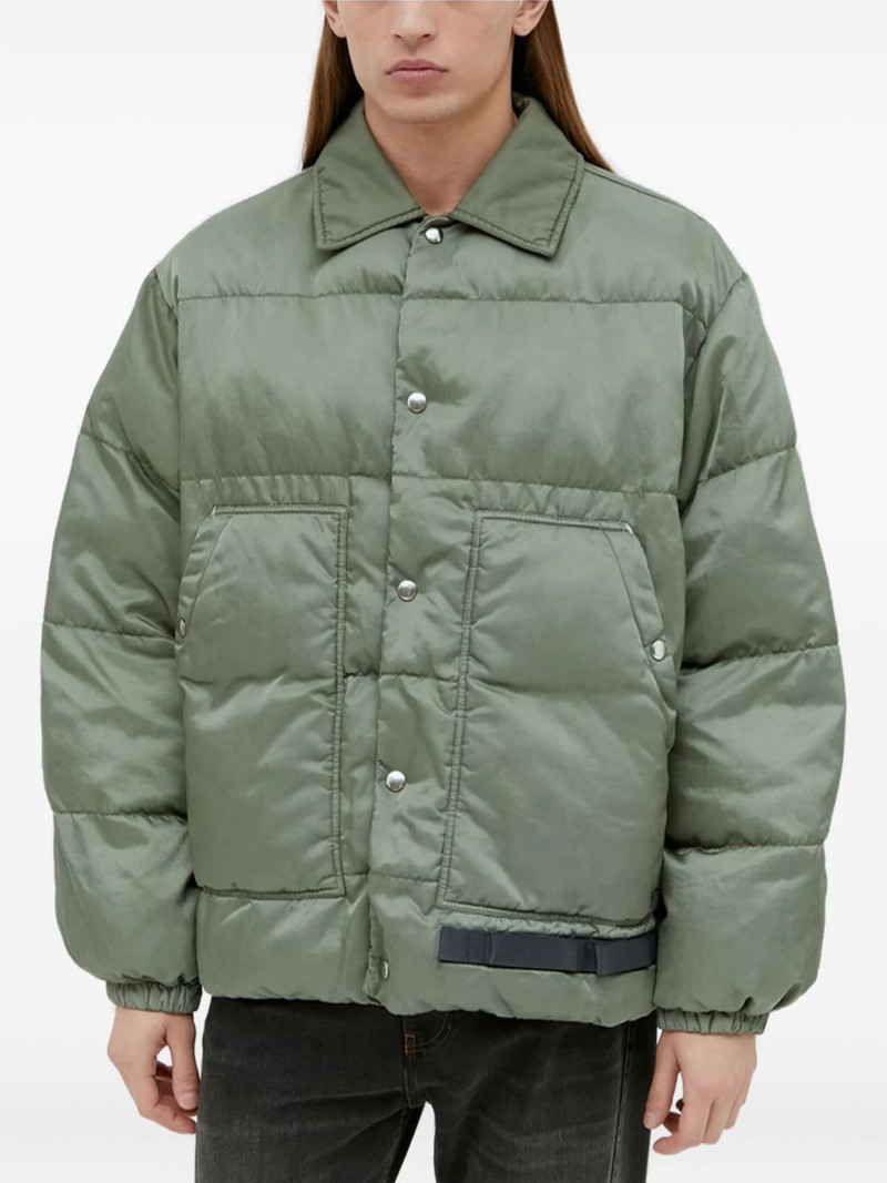 quilted snap-fastening jacket 1