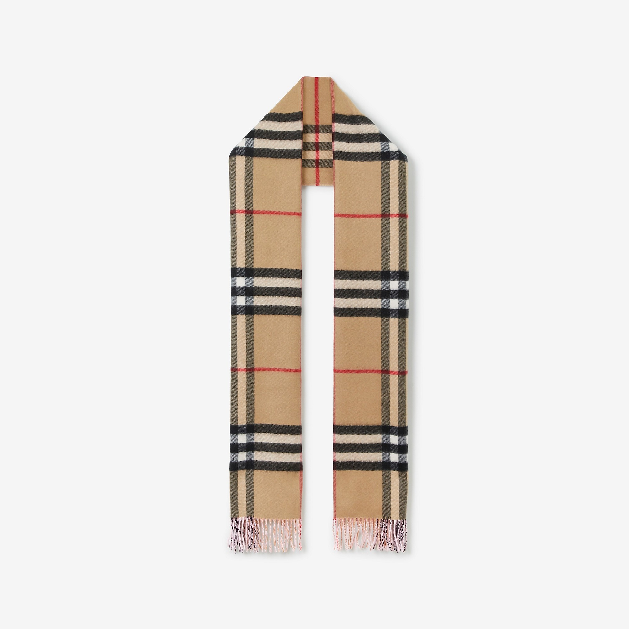 Reversible Check Cashmere Scarf - 2